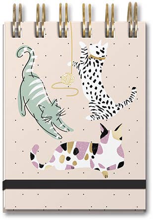 Sketched Pets Spiral Notepad