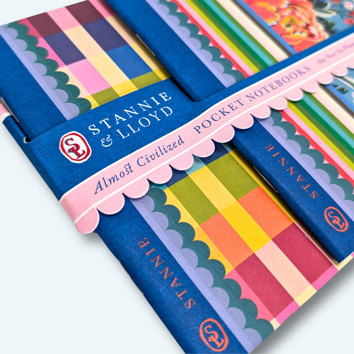Pocket Notebook Duo - Modern Floral