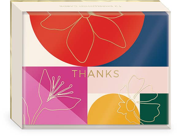 Geo Box Note Cards