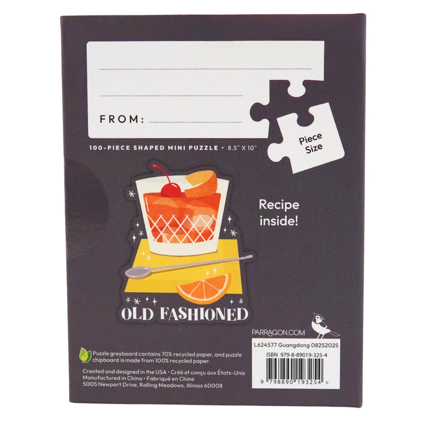 The Art of Mixology™ Old Fashioned 100 Piece Puzzle