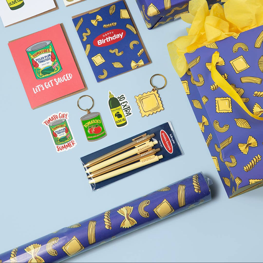Pasta Lovers Bookish Gel Pen Set (4-Pack)