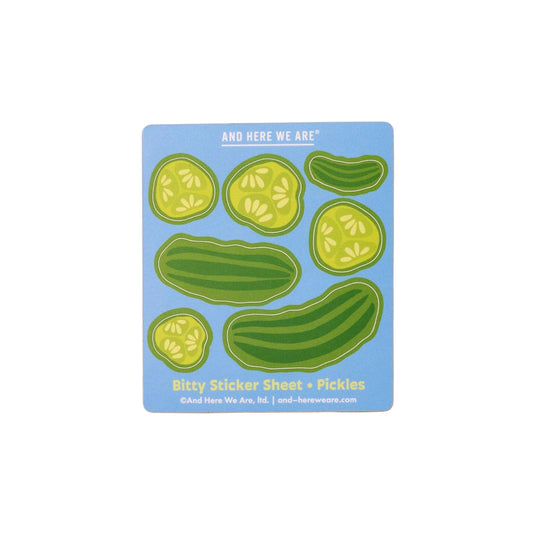 Mini Pickle Vinyl Sticker Sheet