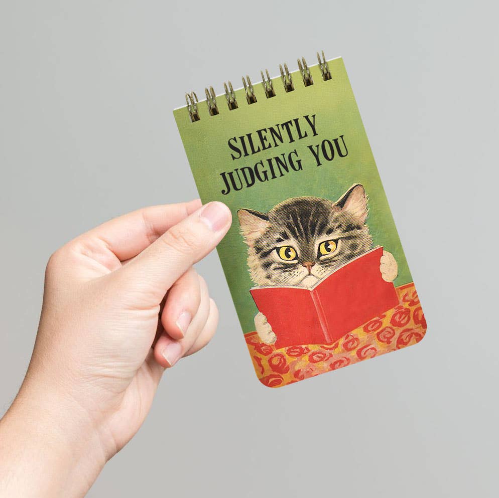 Silently Judging You Spiral Notepad