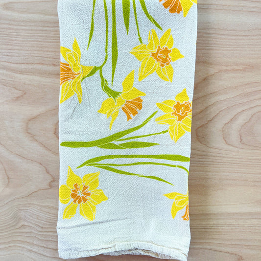 Daffodils Tea Towel