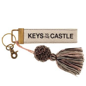 Castle Canvas Key Chain