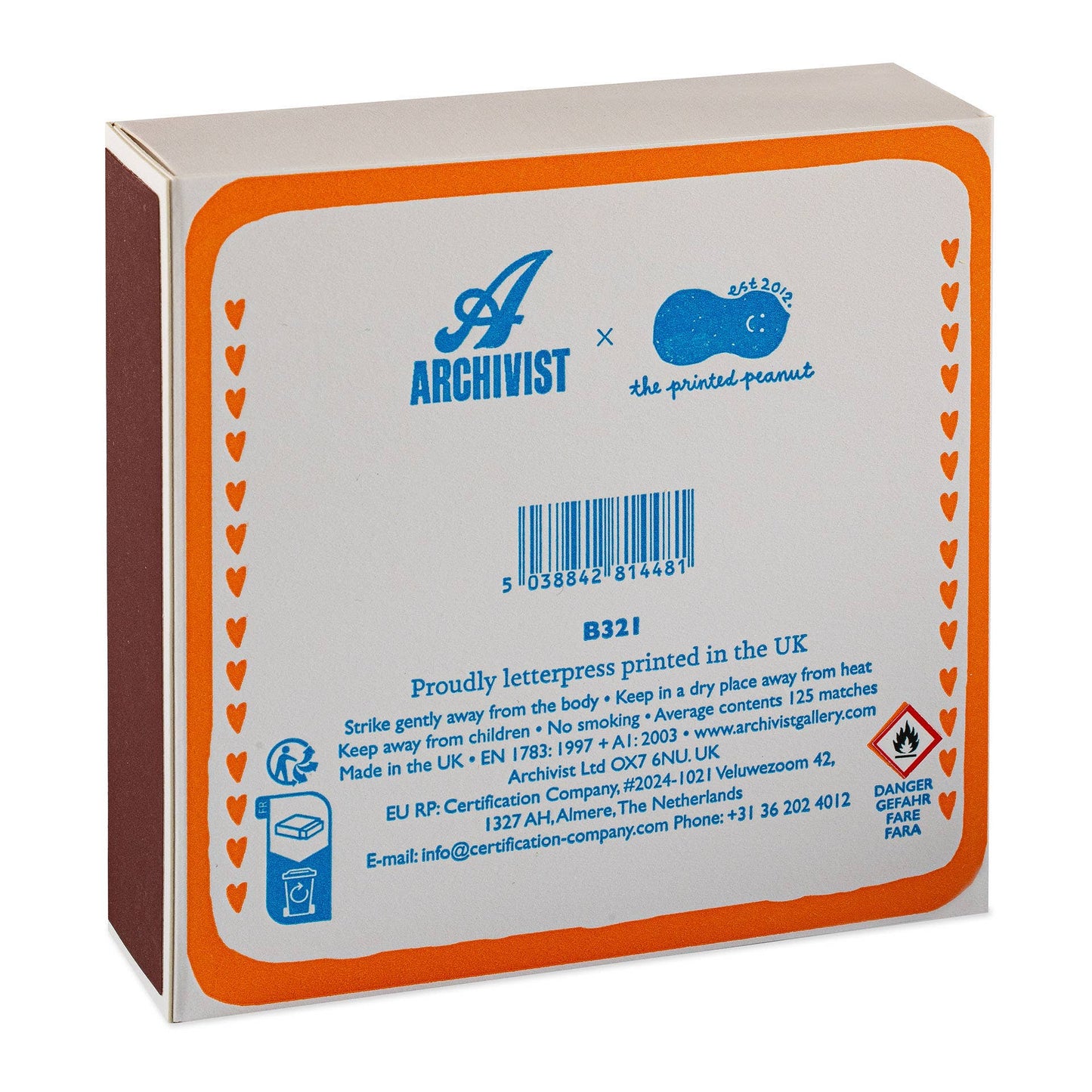 Cat Lover Sardines Matches