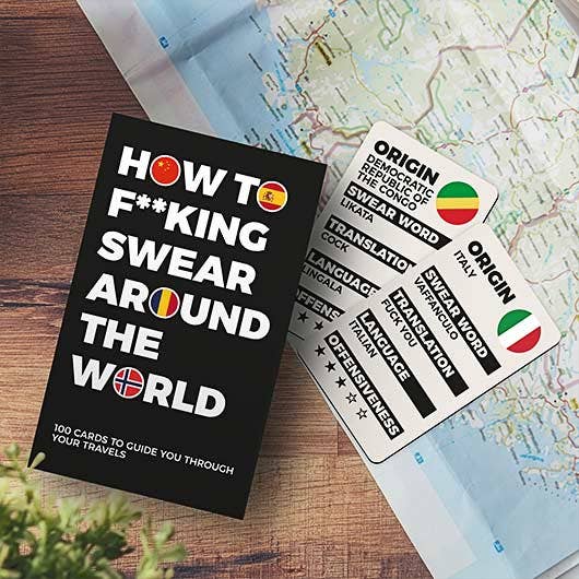 Swear Around the World Cards