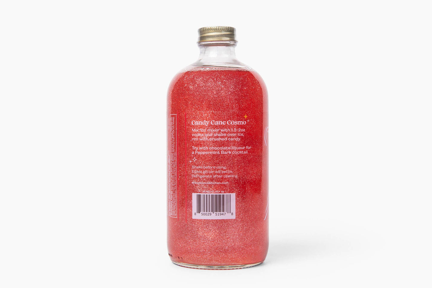 Candy Cane Sparkle Cocktail & Mocktail Mixer (16 fl oz)