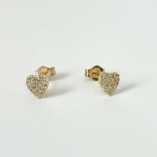 Dalia Heart Studs