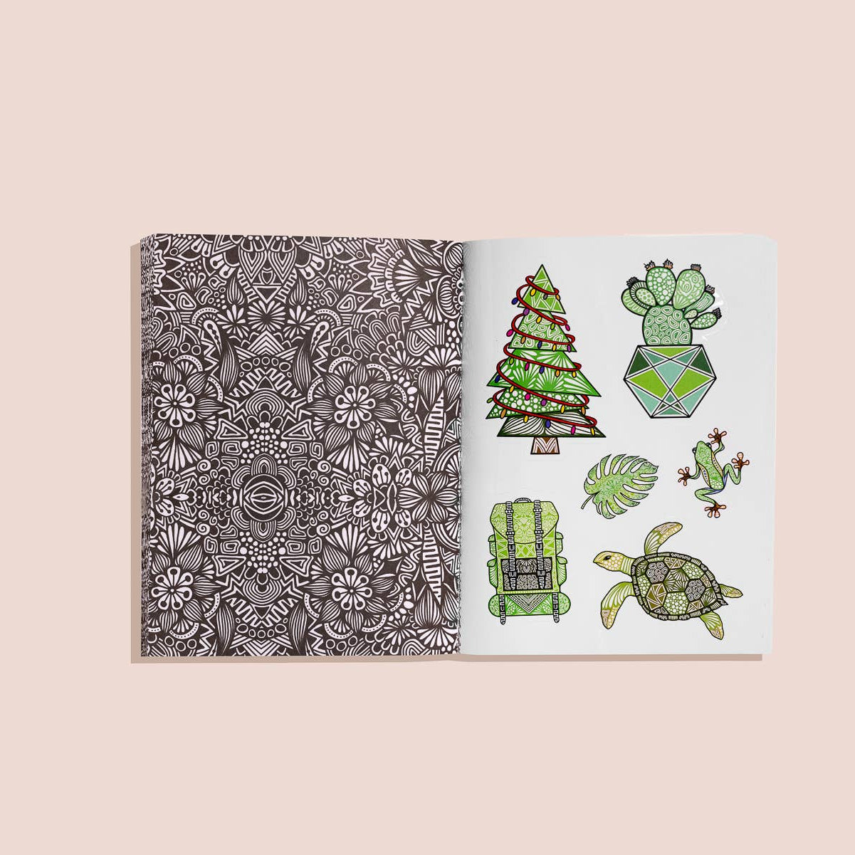 Waterproof Sticker Book with 500+ Vinyl Stickers