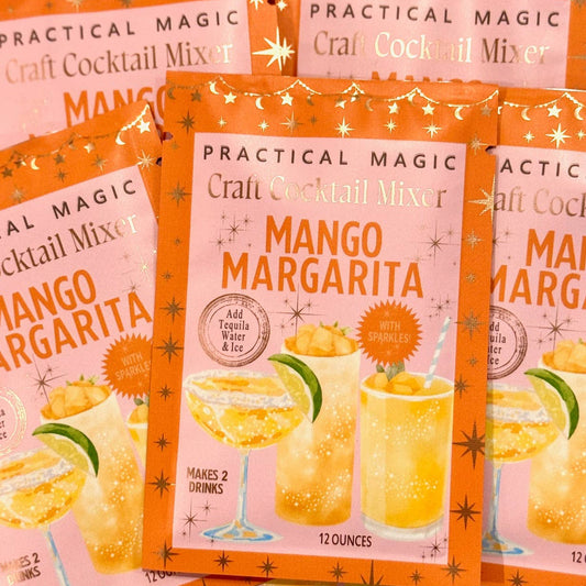 Mango Margarita Mix Packet | Single-Serve Cocktail & Mocktail Mixer