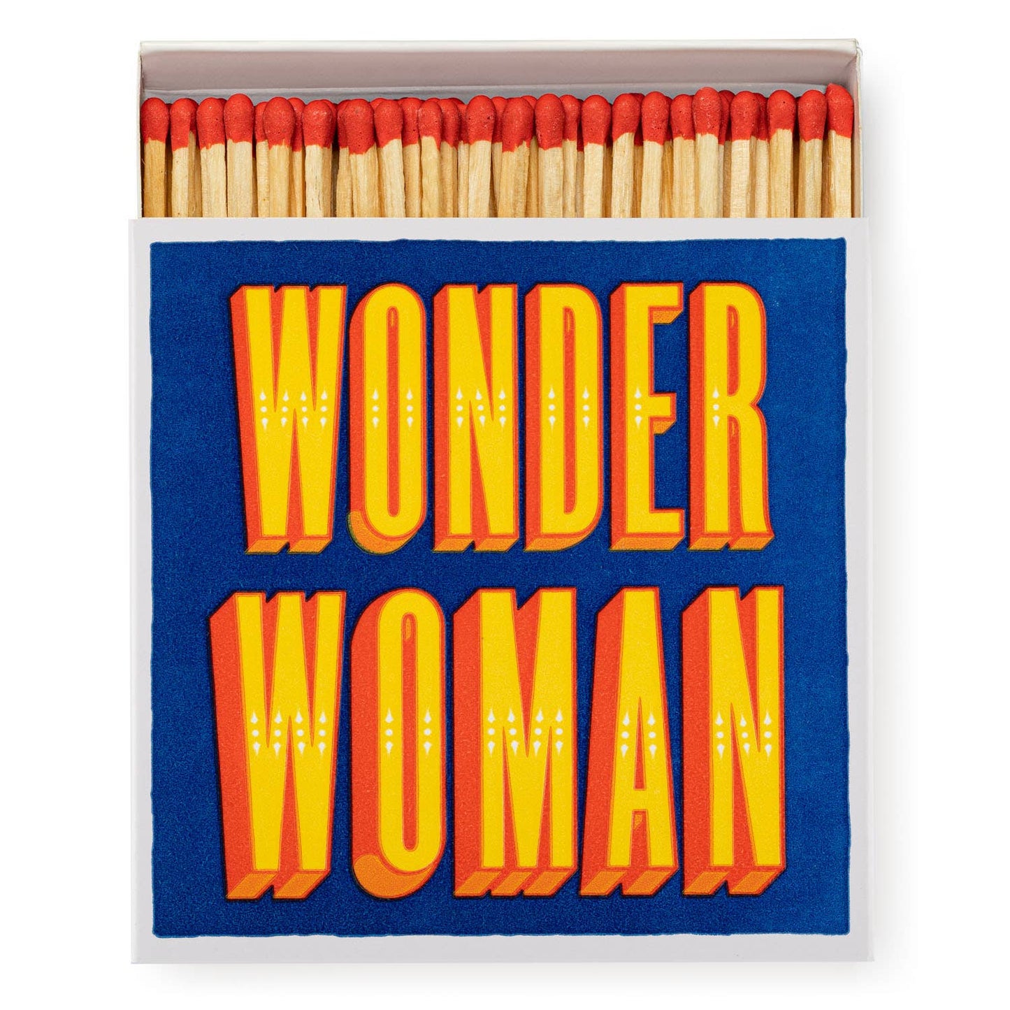 Wonder Woman Safety Matches | Decorative Matchbox with 125 Matches