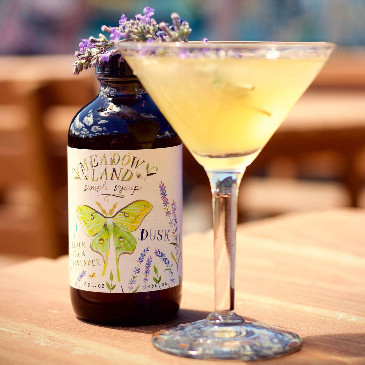 Dusk Lavender & Black Tea Simple Syrup | 8 oz