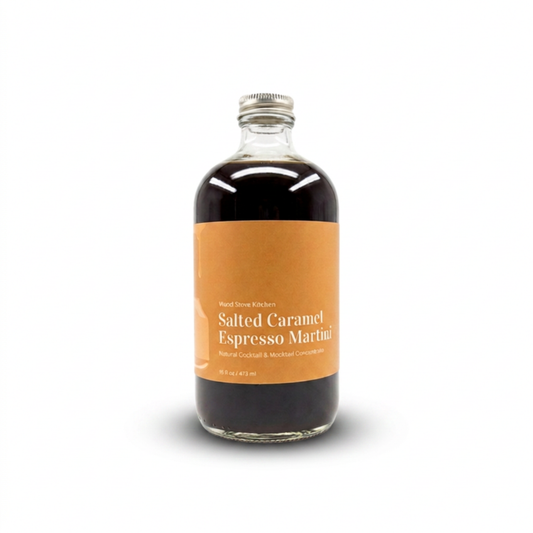 Salted Caramel Espresso Martini Cocktail & Mocktail Mixer (16 fl oz)