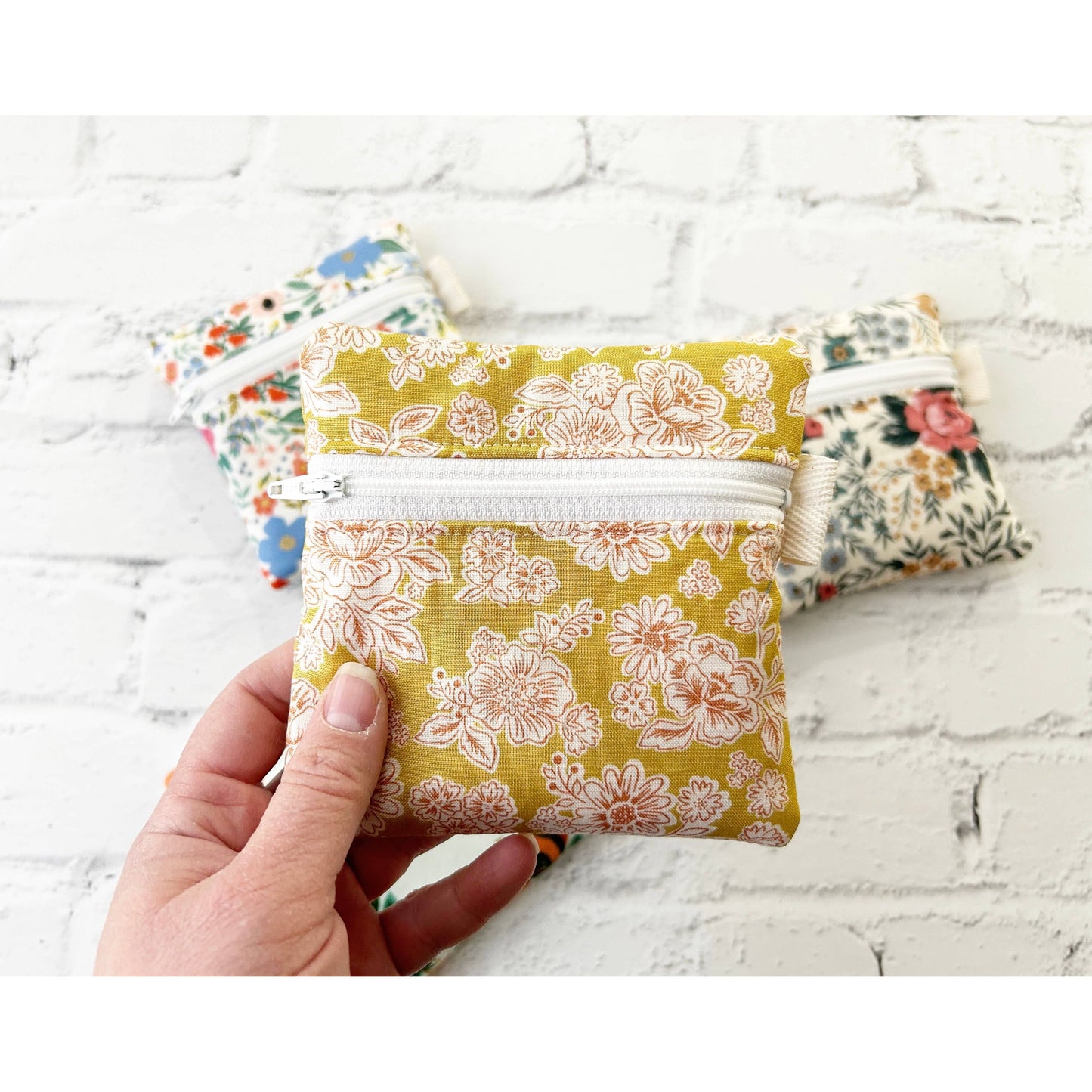 Small Zipper Pouch Variety Pack | Fabric Coin & Card Purse