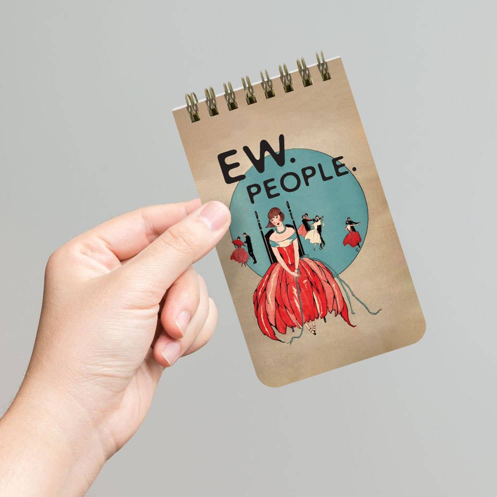 Ew, People Spiral Notepad