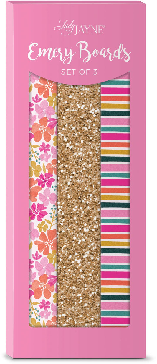 Dusty Floral Nail File Set