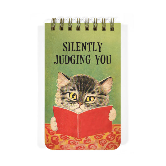 Silently Judging You Spiral Notepad