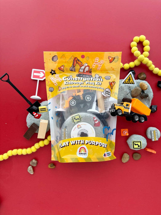 Construction KidDough Play Kit