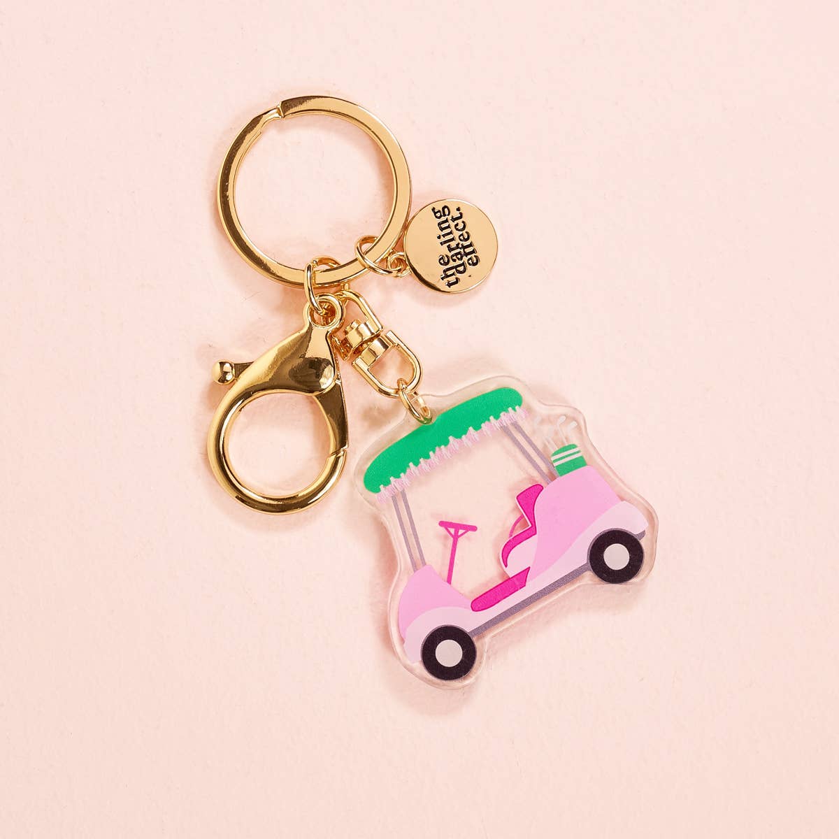 Queen of the Green Acrylic Keychain