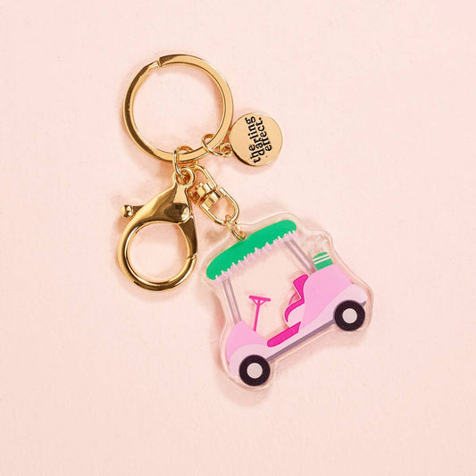 Queen of the Green Acrylic Keychain