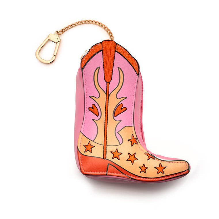 Cowgirl Boot Bag Charm & Reusable Tote
