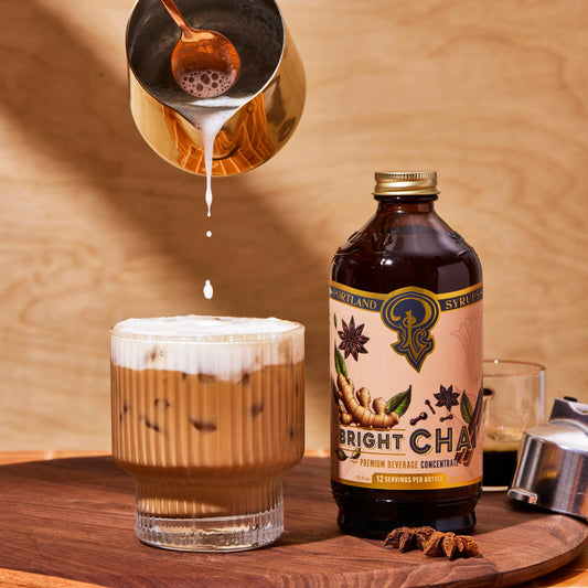 Bright Chai Syrup | 12 oz Cocktail, Mocktail & Coffee Mixer