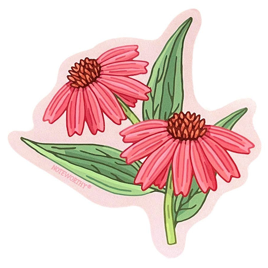Coneflower Sticker