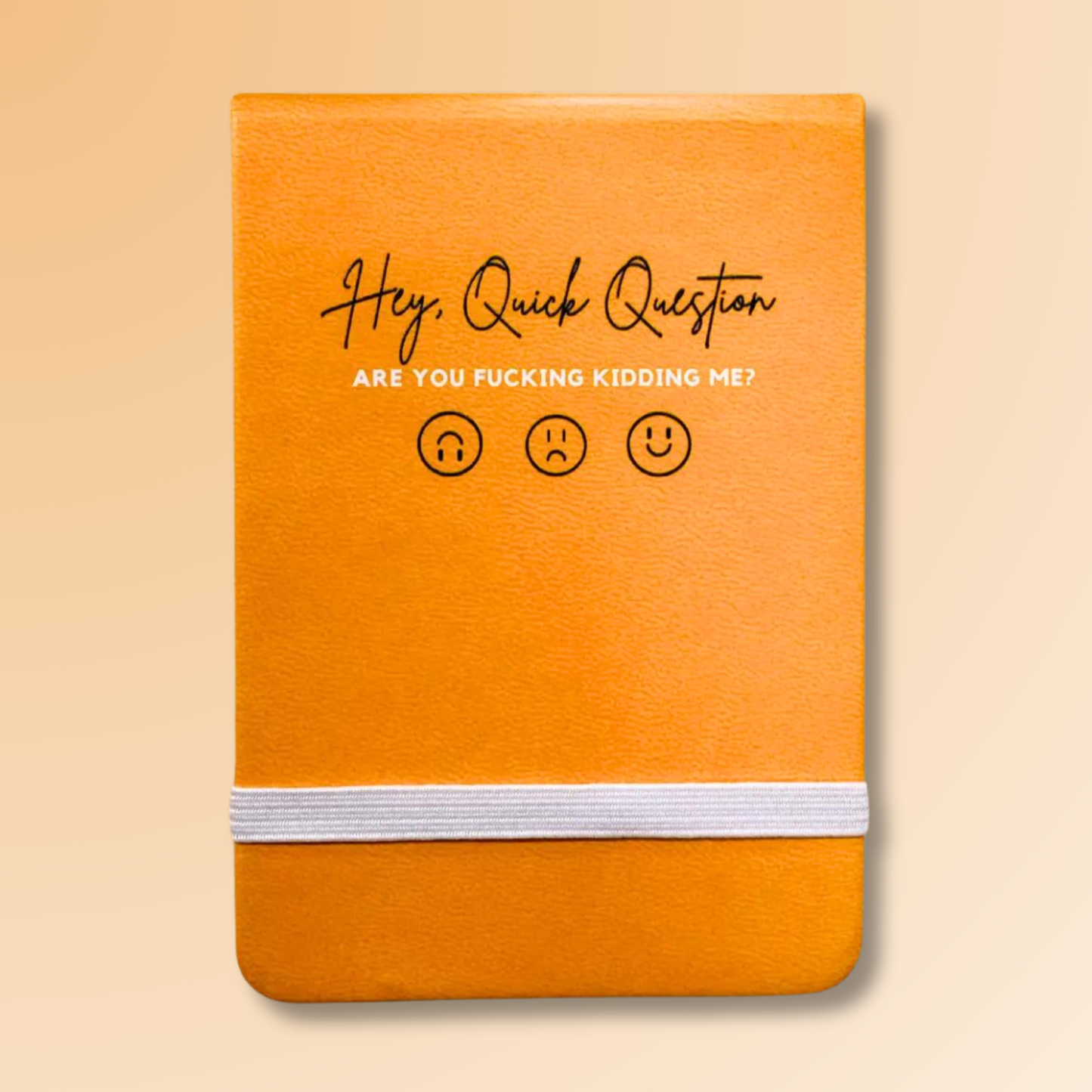 Hey Quick Question Pocket Journal 