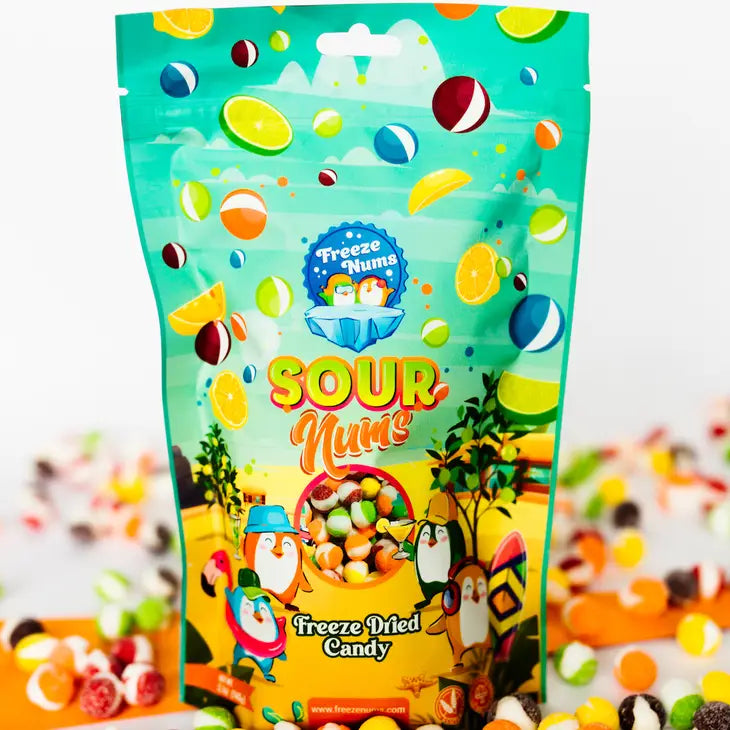 Sour Nums Freeze Dried Candy