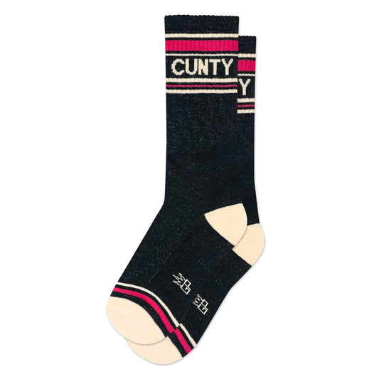 Cunty Gym Crew Socks