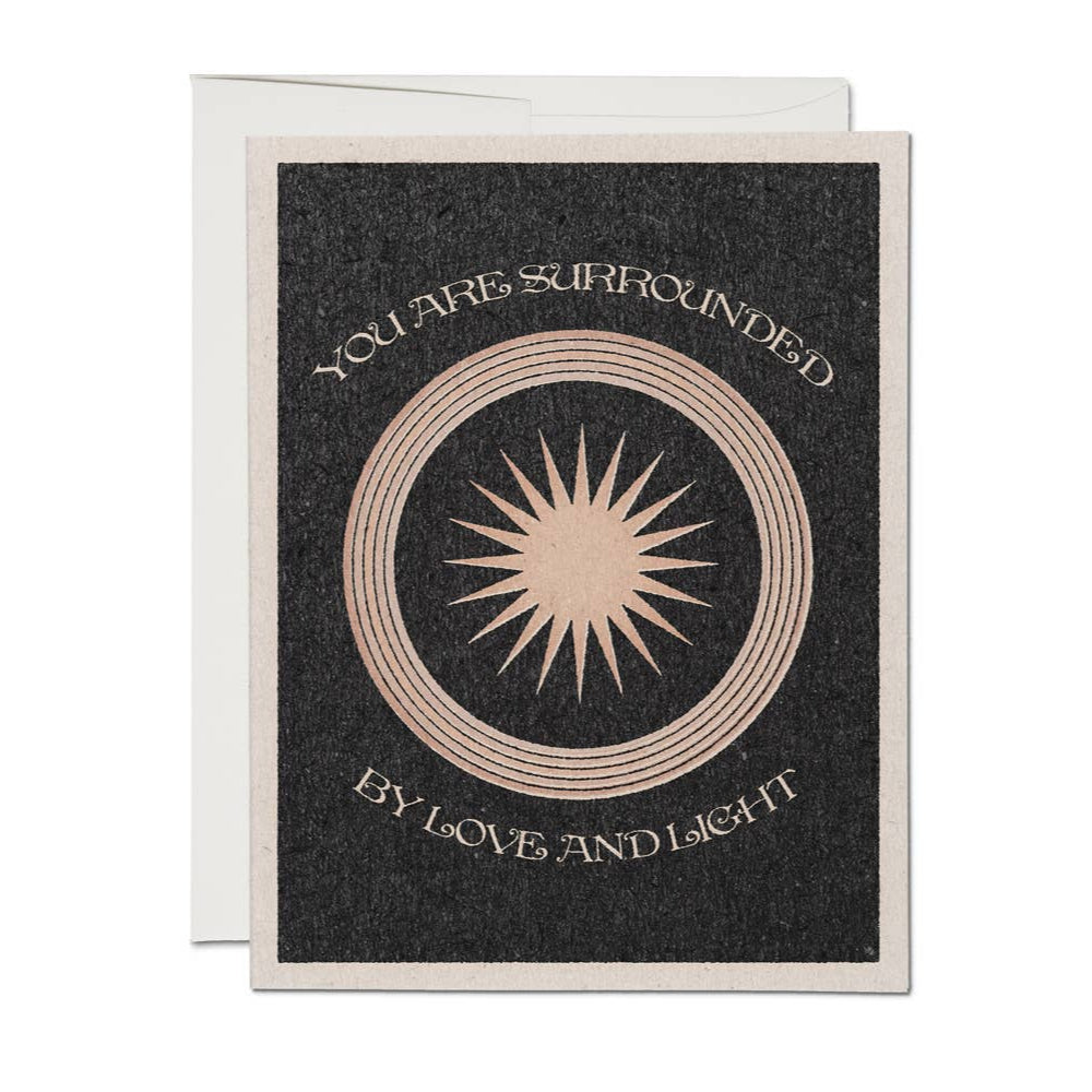 Love and Light Sympathy Greeting Card