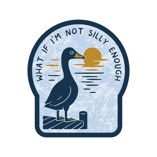 Silly Goose Sticker