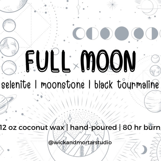 Full Moon Candle