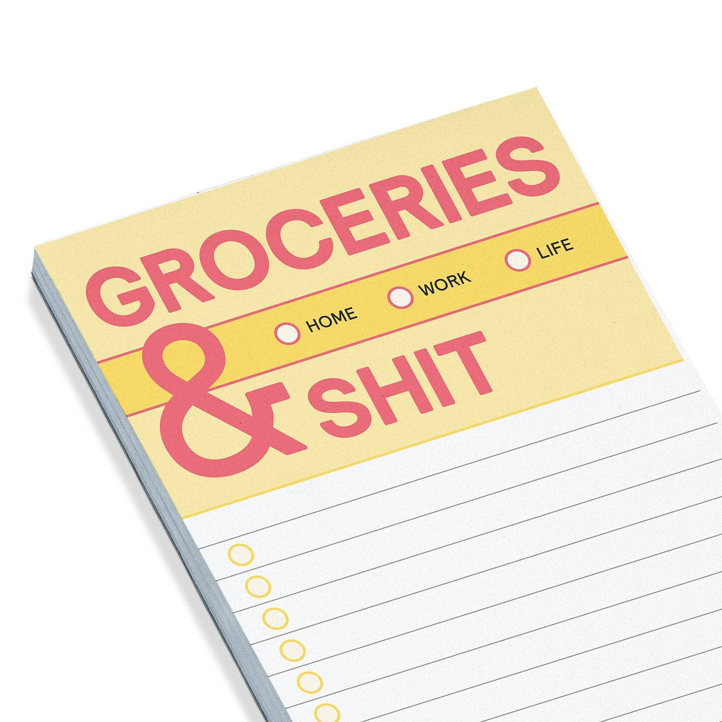 Groceries and Shi*t NotePad