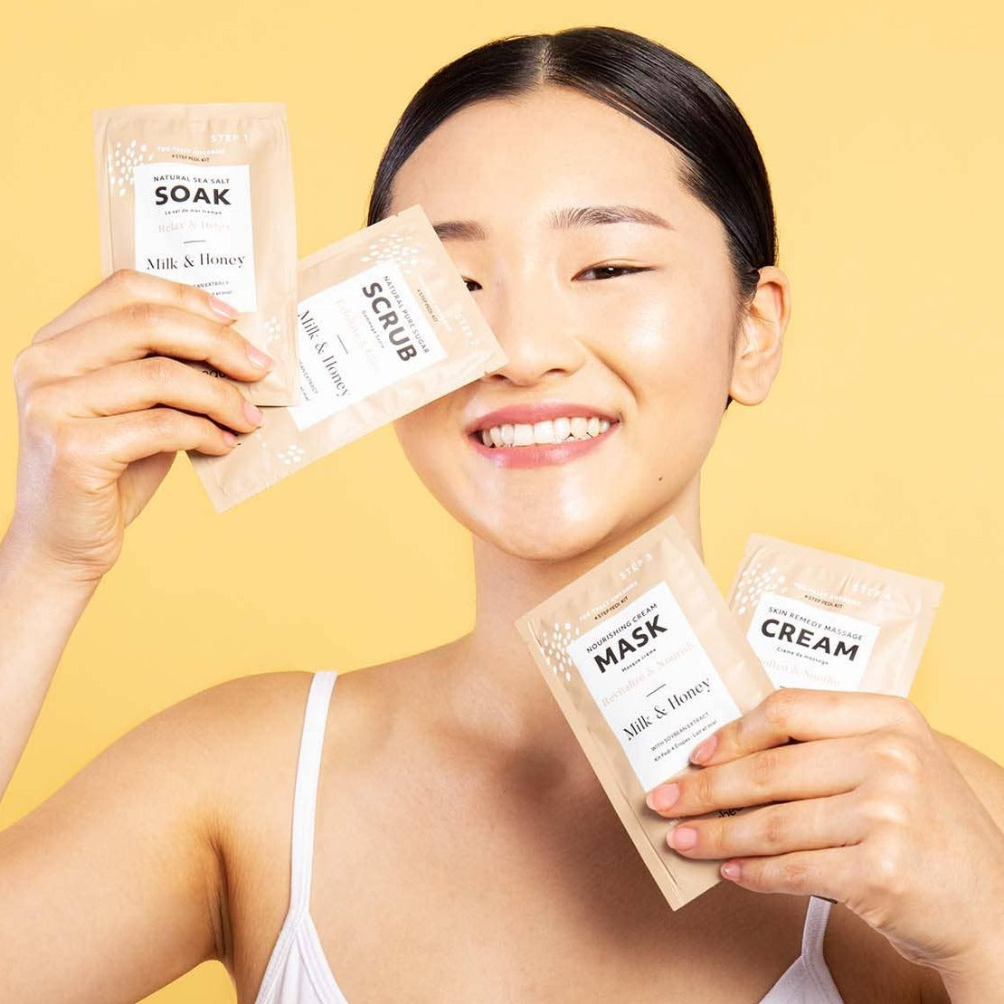 Milk & Honey 4 Step Pedi Kit