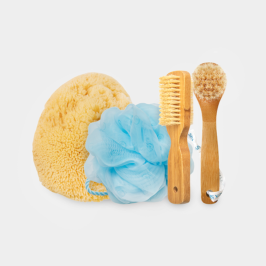 Blue Apothecary Essentials Jar