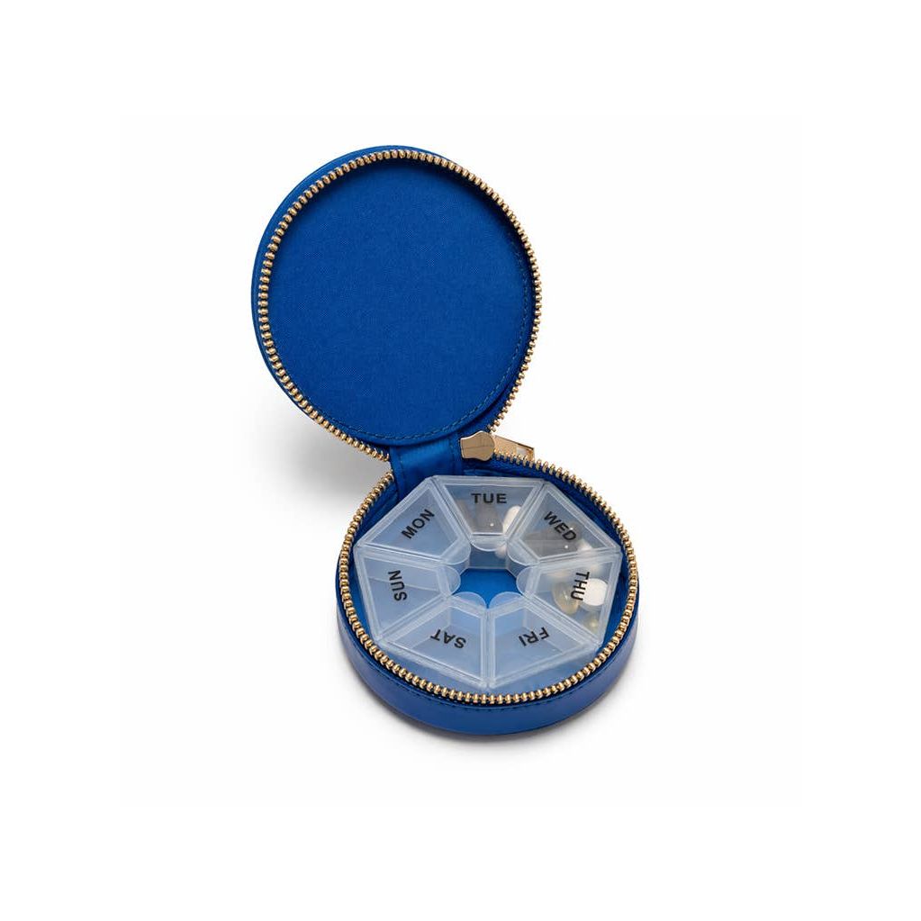 Caviar Tin Daily Pill Organizer | Travel Pill Case