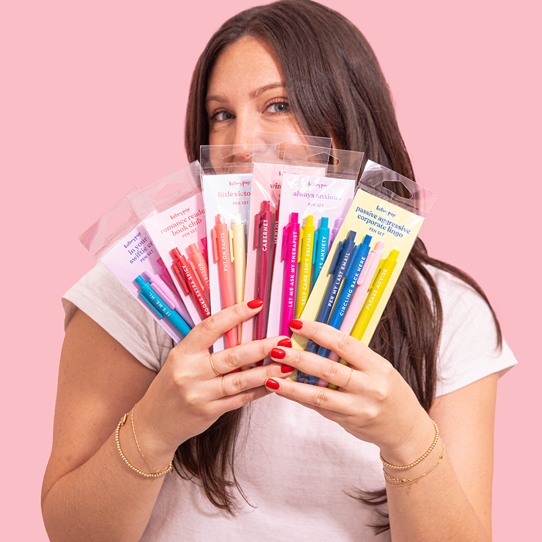 Romance Reader Pen Set | Bookish Gift & Funny Stationary