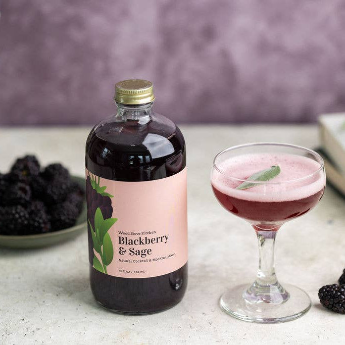 Blackberry & Sage Cocktail & Mocktail Mixer (16 fl oz)