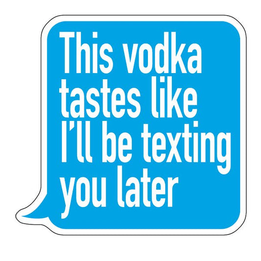 Vodka Sticker
