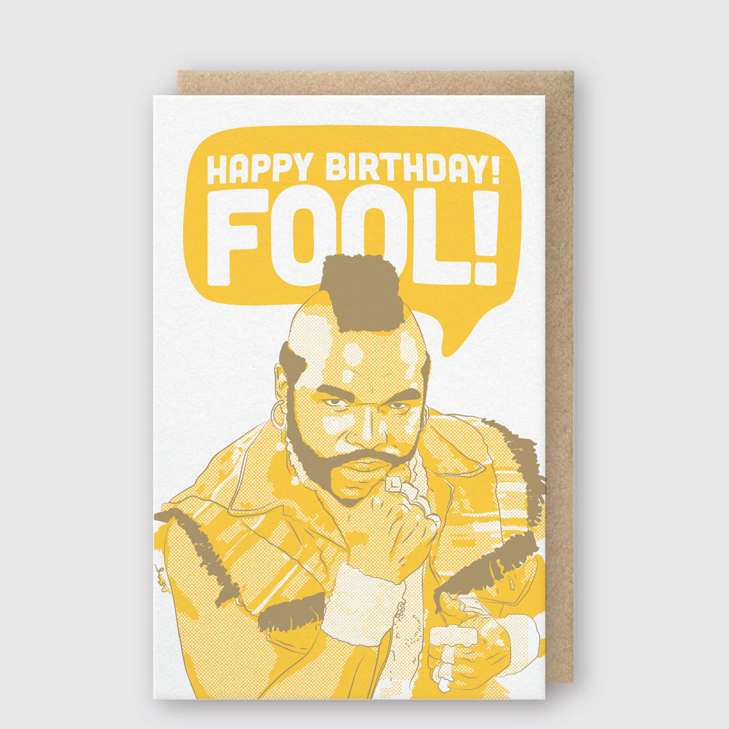 Happy Birthday Fool Greeting Card
