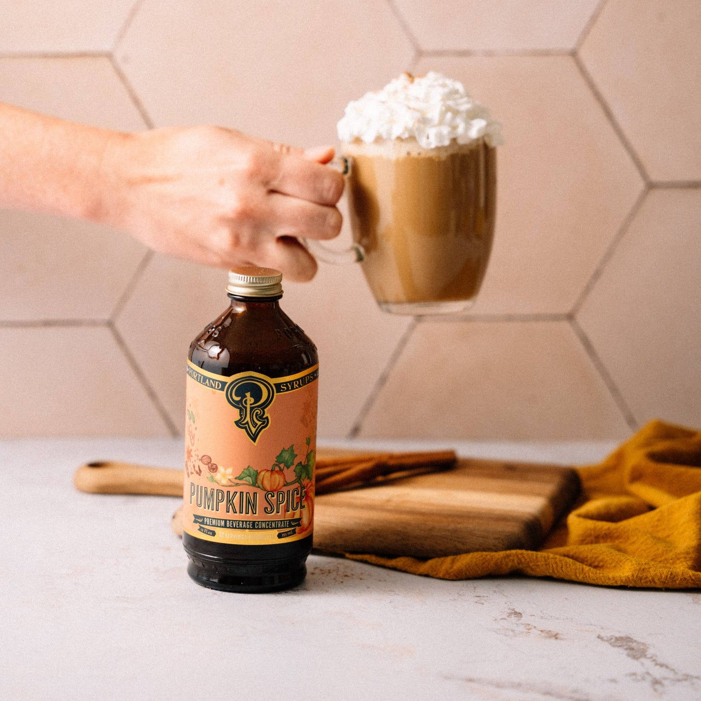 Pumpkin Spice Syrup | 12 oz Coffee, Tea & Cocktail Mixer