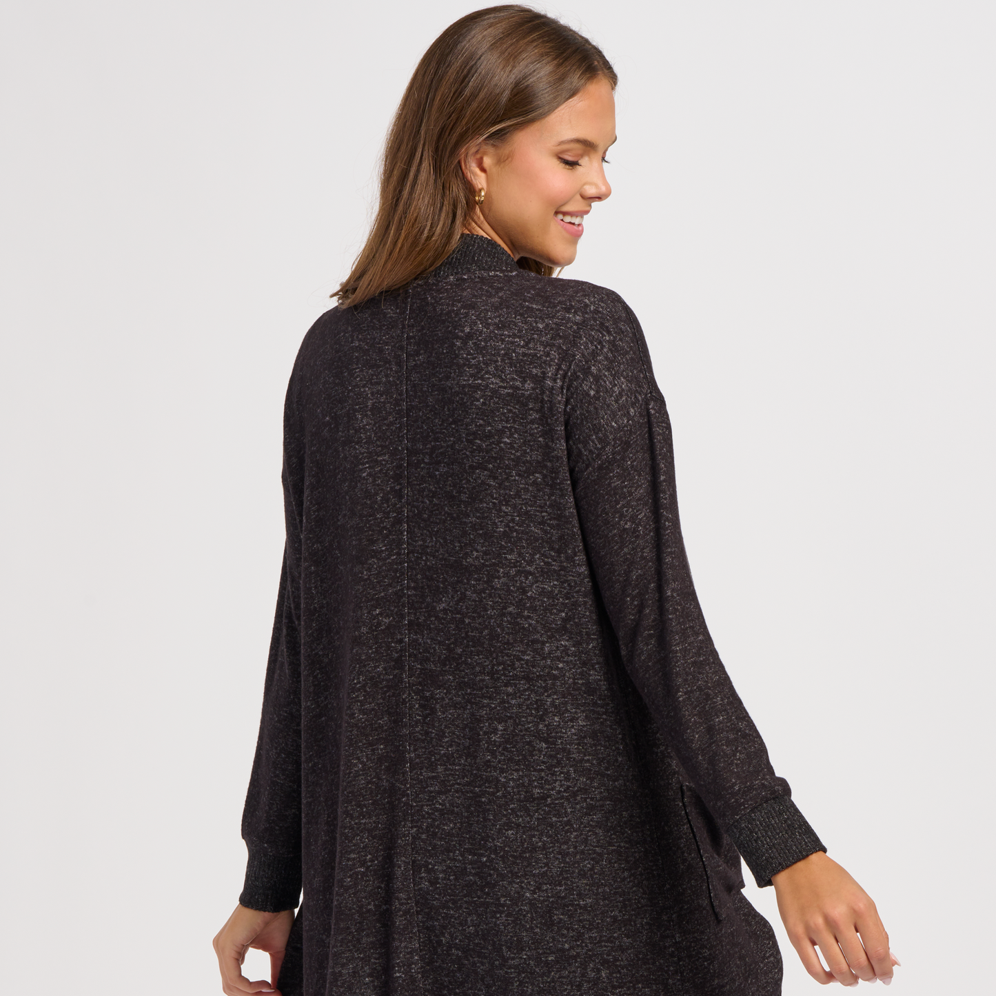 Black Heather Cardigan