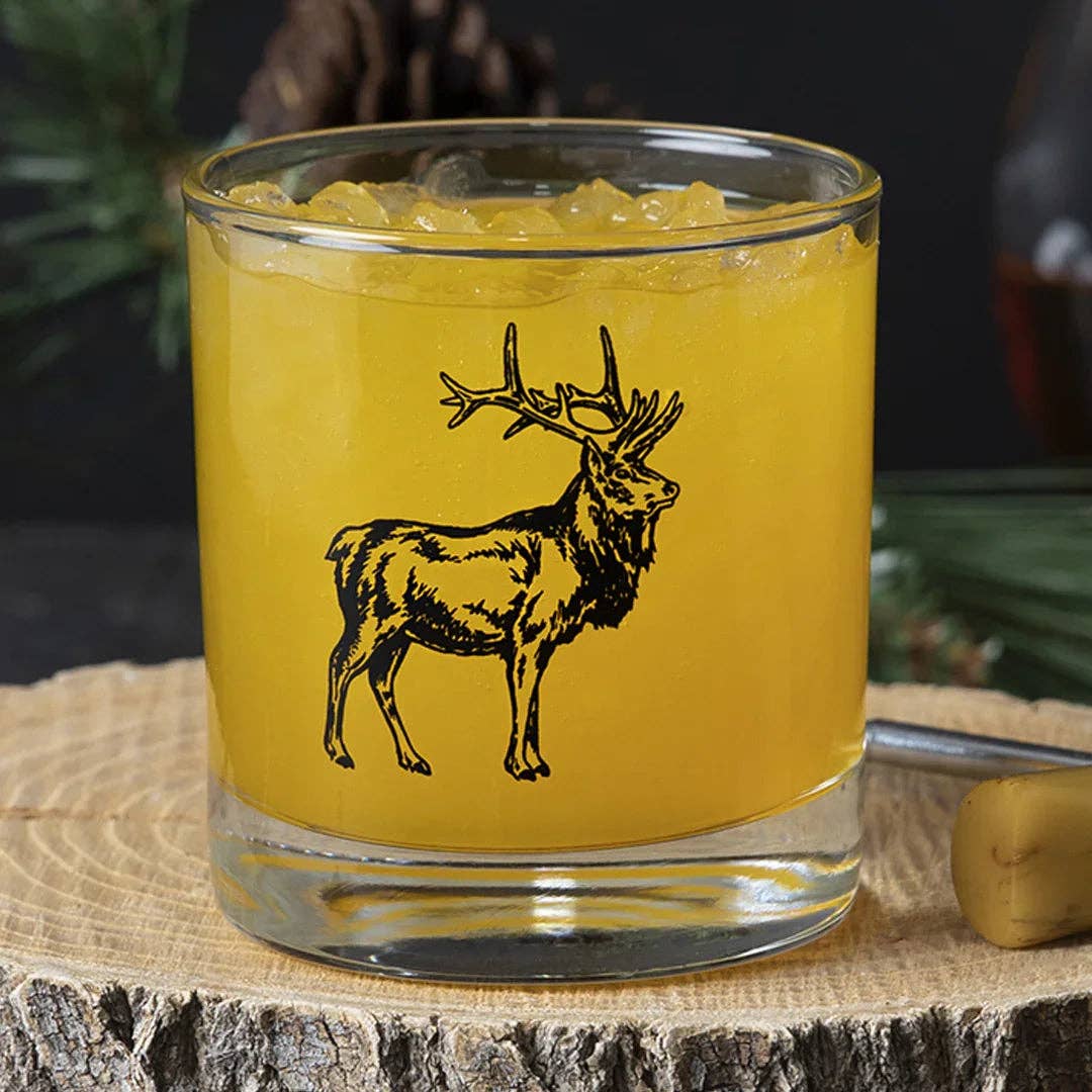 National Park Rocks Glass Set | Set of 4 Whiskey Glasses