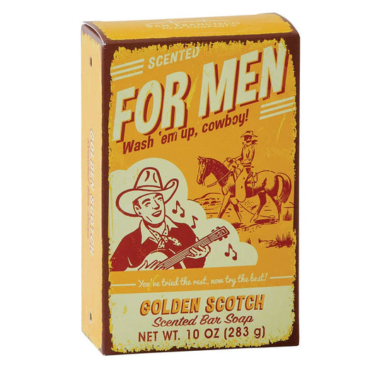 Golden Scotch Oversized Men's Soap Bar