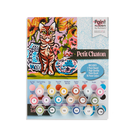 Little Kitten Paint by Number Kit