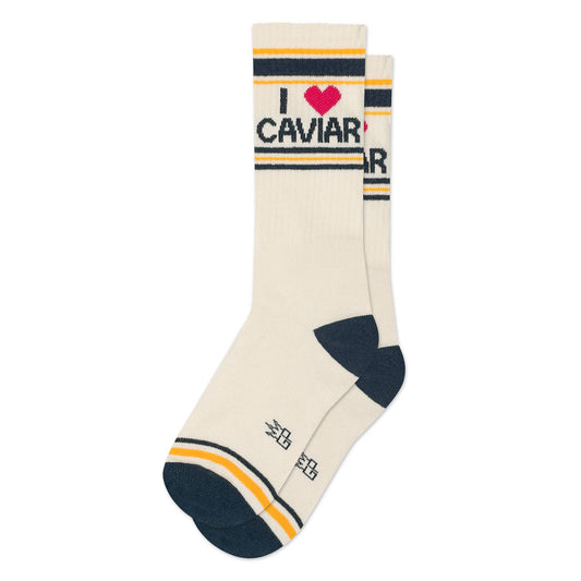 I ❤️ Caviar Gym Crew Socks