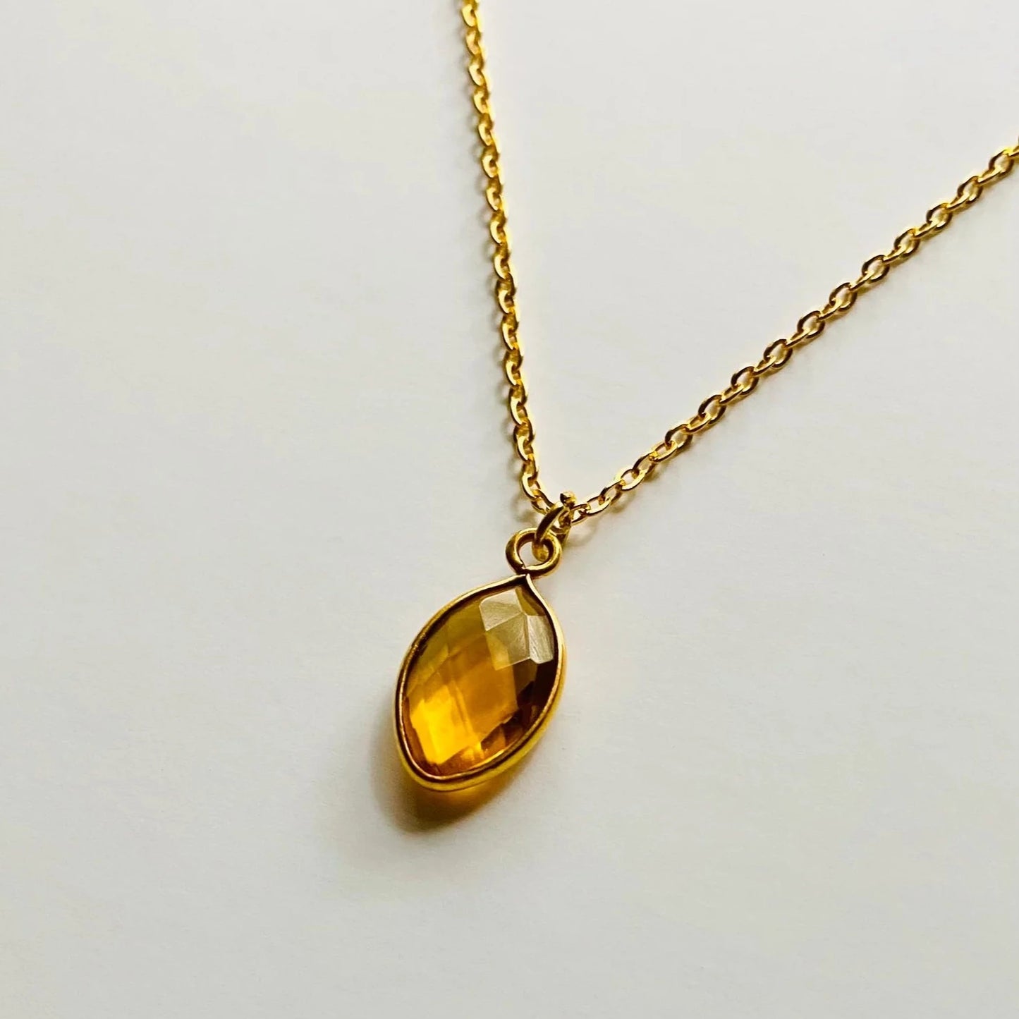 November Birthstone Necklace