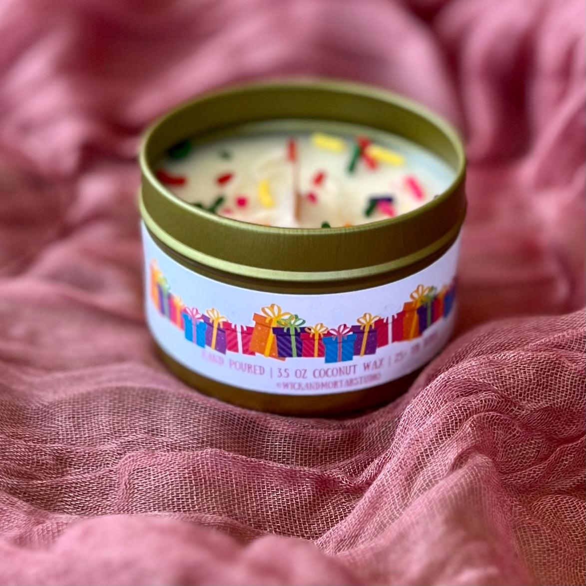 Happy Birthday Candle 4 oz